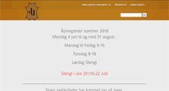 Desktop Screenshot of jjensen.no